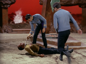 Spock kills Kirk!