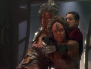 Kazon-Nog wants to escape with Chakotay