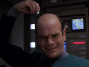 He has brain waves and everything