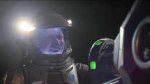 Then Reed has to go to the bathroom