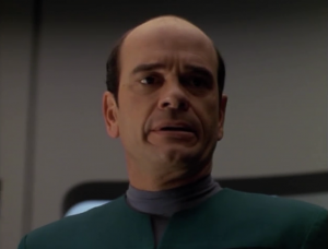 The Doctor is turned on to find no one on board the ship