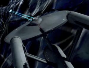 He takes Enterprise after that thing!