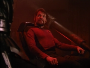 Now Riker is in command!