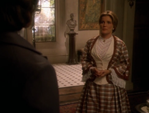 So she heads to her lame holo-novel 