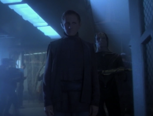 It leads to flashbacks of Terrok Nor. It's really cool to see the station under Cardassian control. 