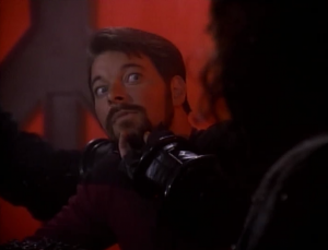 Klingon ladies like Riker