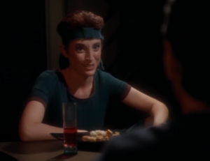 Kira and Bareil play spring-ball