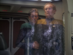 Dax and Sisko beam them up in time