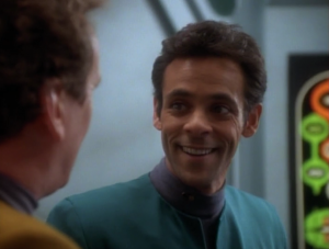 That means it's gonna be an episode where O'Brien and Bashir are stuck together