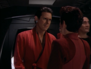 Bariel comes to the station