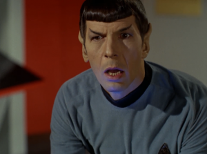 Spock gets the feeling 400 Vulcans just died 