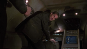 Archer convinces him that he's a good pilot and can help