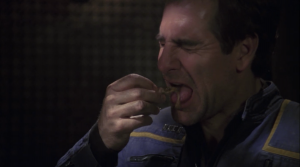 Archer eats some targ. Is that the only animal known to the Klingon Empire? Seems like it's referenced a lot