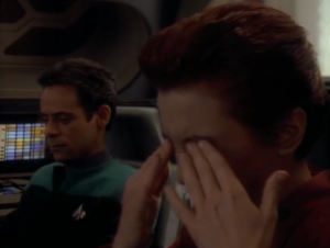 Kira has to go on a mission with Bashir