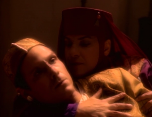 Bareil keeps having weird visions when he looks into the weird vision orb