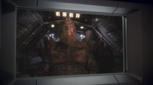 Enterprise comes across a nice tellarite man that tells them about some cool sight seeing in the area