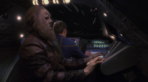 The tellarite lets Archer help get away from the other bounty hunter