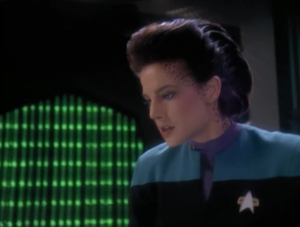 Something's happened to Dax's hair