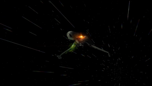 Duras attacks again, and gives Enterprise the chance to test their new photon torpedoes