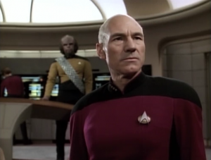 They get a message from the Sheliak saying that there's some colonists in there territory