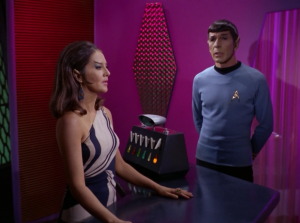 Spock is caught and he's allowed the "Romulan right of statement" which buys him another 20 minutes