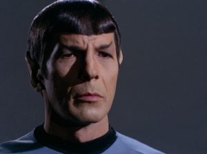 Spock asks the Romulan commander if they can still be friends