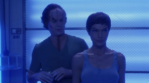 Back on Enterprise T'Pol and Phlox have been infected by something