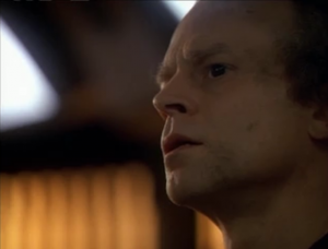 Suder and the Doctor work on a plan to sabotage the Kazon. Suder might have to kill someone