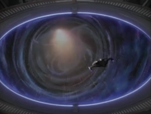 The Jem'Hadar go through the wormhole and tell DS9 that they have Sisko and to not go get him