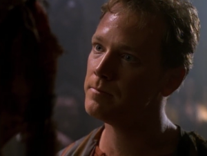 Paris pretends to really hate Kim so that the other prisoners allow Paris to take him. What really convinces them is when Paris holds a knife to a guy's throat, so in the end Paris just beat up Kim for no real reason