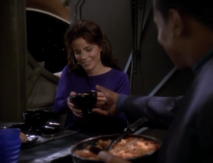 There's also a subplot about Jake's girlfriend coming over for dinner. Whatever