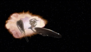 T'Pol tells him about how they fought the Xindi, and things weren't going so well