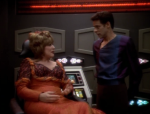 And then we find out it was all Lwaxana's fever that made everyone go crazy