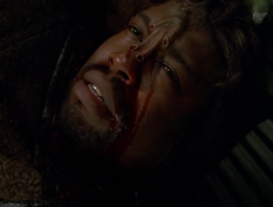 The person possessing Kes' body likes to use her powers to make people bleed