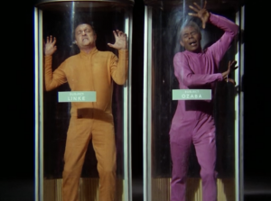 There are guys in tubes