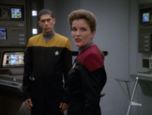 “Cronowork’s stock is about to crash.” Good one, Janeway