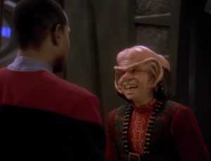 Sisko agrees to help Nog apply to starfleet academy