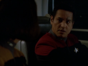 Then Chakotay hears voices!