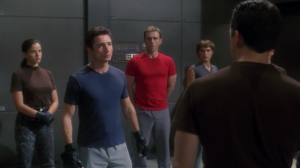 Reed and Hayes don't get along. Were we intended to kind of side with Hayes on this one?