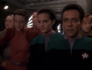 And Bashir loses the science fair award