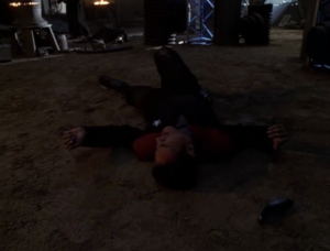 Chakotay answers a distress signal, but then he's ambushed