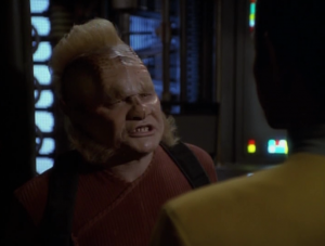 Neelix won't continue to drive the elevator until someone checks the roof. They go back to the instincts vs logic battle that I've never been interested in