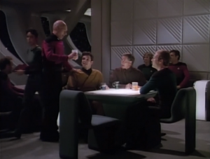 Then he leads everyone in song