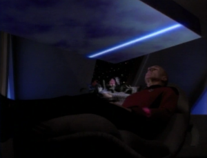 Picard get's abducted by a rectangle