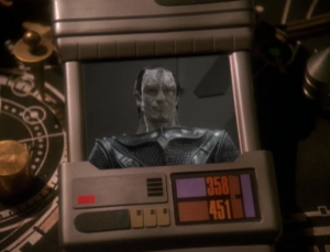 Because of the particles they reach up to warp speeds and make it all the way to Cardassian space