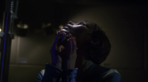 T'Pol risks her life to inject herself with something