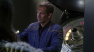 Archer shows the Xindi evidence that the reptillians were making a bio-weapon