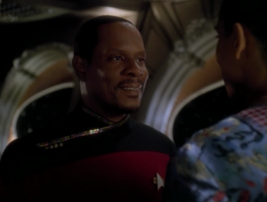 Sisko gets promoted to captain!