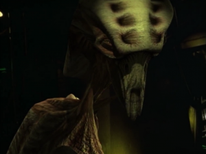 They see a scary monster