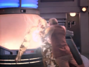 Odo kills him!